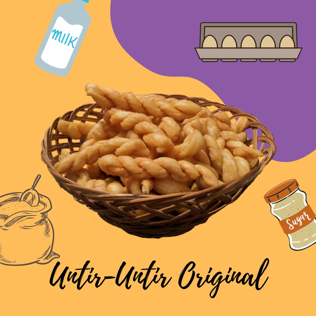 

CemalCemil - Untir Untir Manis 500 gram *BELI EXTRA BUBBLE WRAP UTK LUAR KOTA*