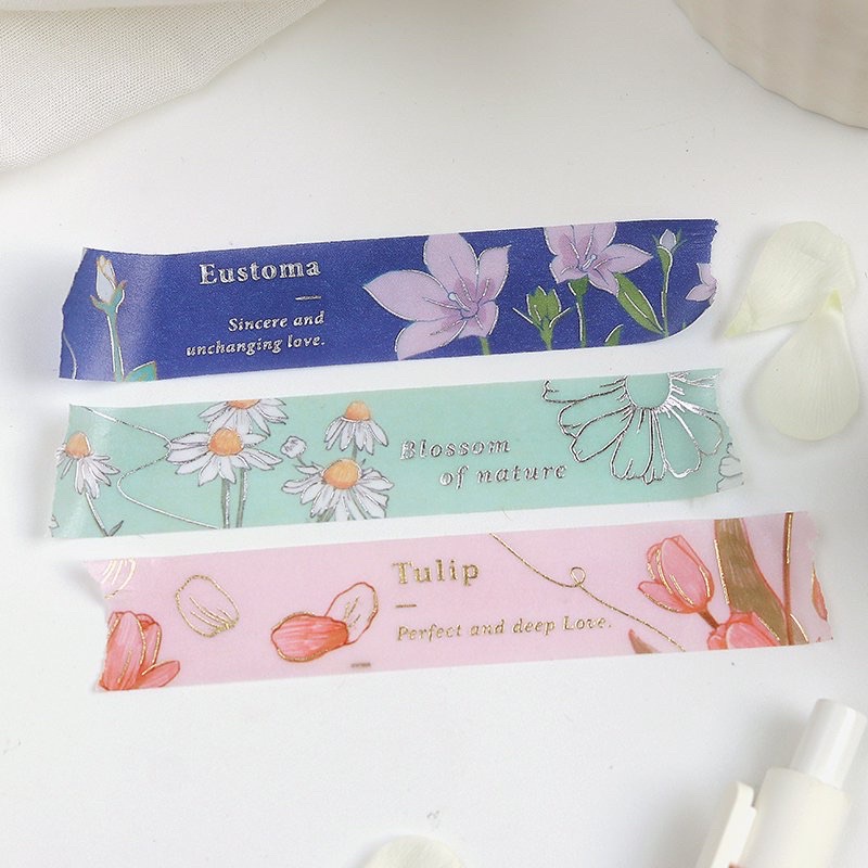 

Washi Tape BGM Blossom of Nature
