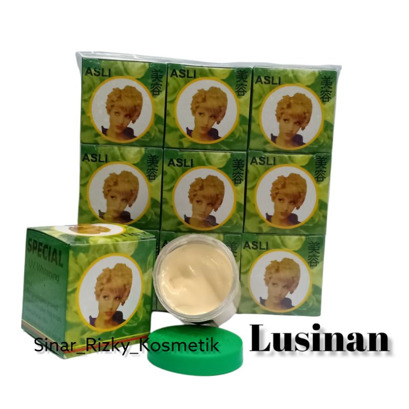 Cream Sp Hijau Holo CCC Original Import | Lusinan