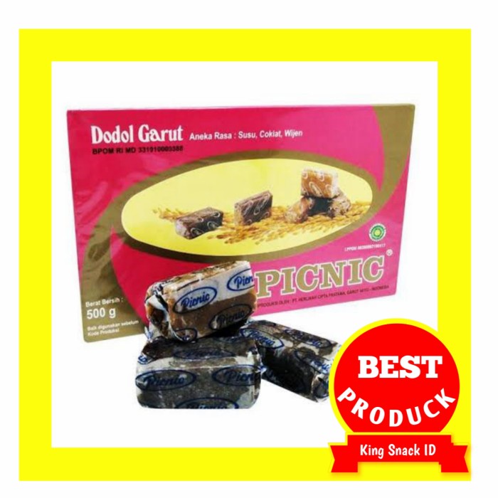 

500 GR DODOL GARUT PICNIC CLASSIC ORIGINAL / DODOL ASLI GARUT KEMASAN