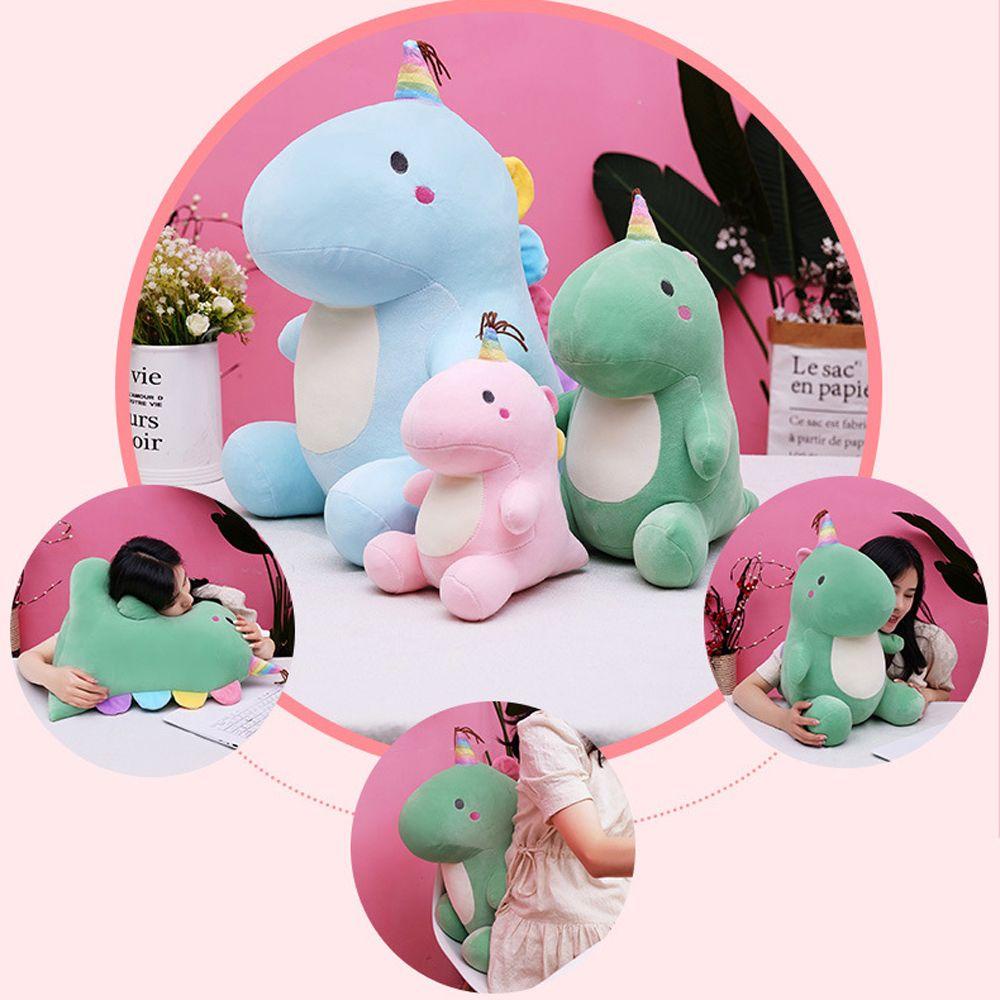 Needway  Mainan Boneka Dinosaurus Tyrannosaurus Bahan Plush Ukuran 30-50cm Untuk Hadiah Ulang Tahun