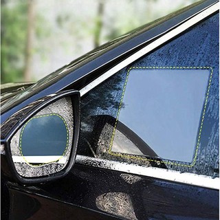 Stiker Jendela Mobil Anti Fog Embun Lihat Tembus Spion Kaca Film Besar
