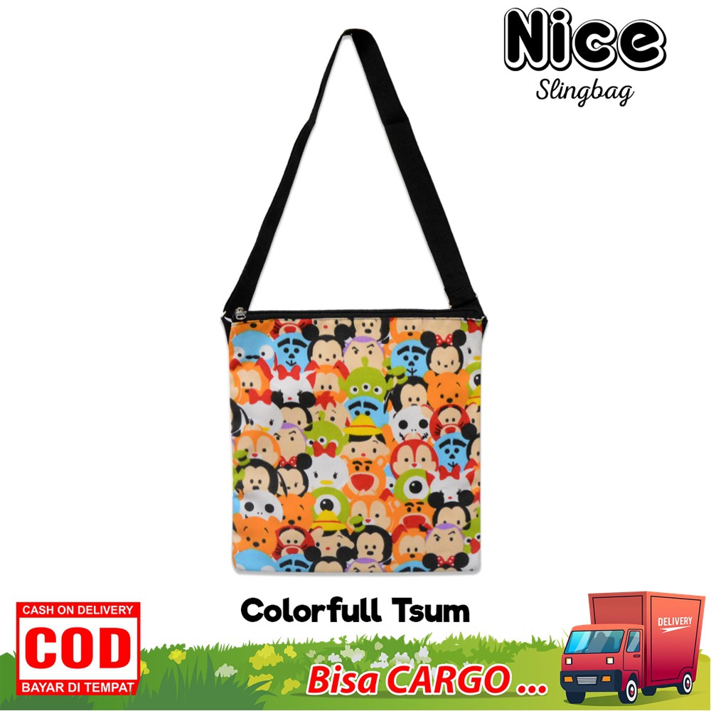 Nice Baby Sling Bag Medium Tas Selempang Praktis untuk Jalan-Jalan