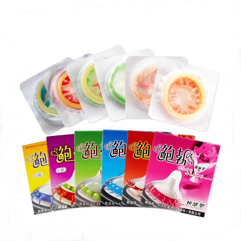 

CORE-Love Condom Satu Set 6 Box Kondom Varian Gerigi Tipis