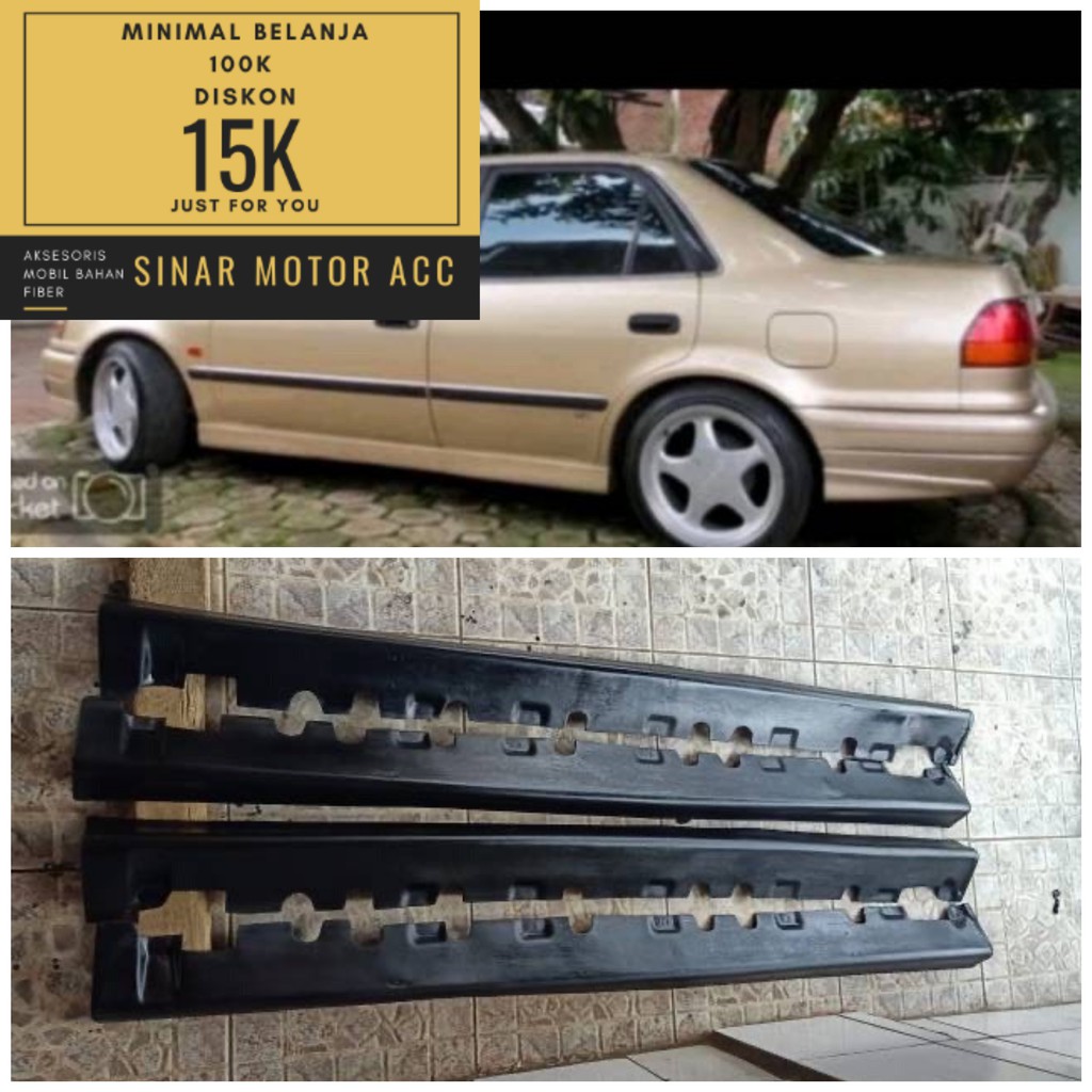 Jual Side Skirt Bodykit Samping Untuk Mobil Toyota All Lips Corolla Ae111 Ae112 Jual Side Skirt Bodykit Samping Untuk Mobil Toyota All Lips Corolla Ae111 Ae112
