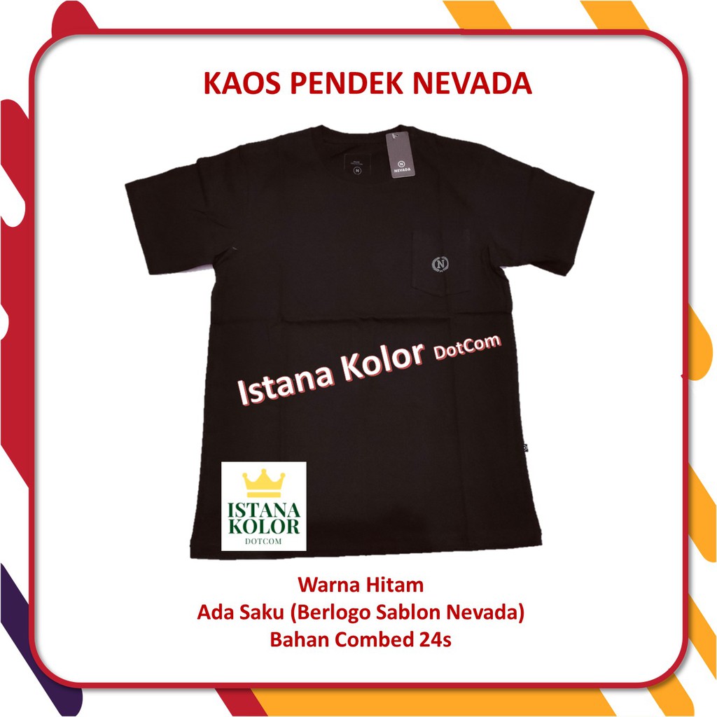 kaos nevada polos pria wanita remaja distro asli ori original matahari grosir murah model terbaru