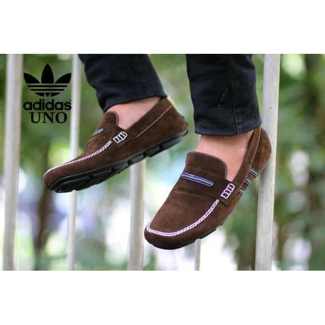 TERMURAH sepatu pria adidas uno Slop casual slip on santai