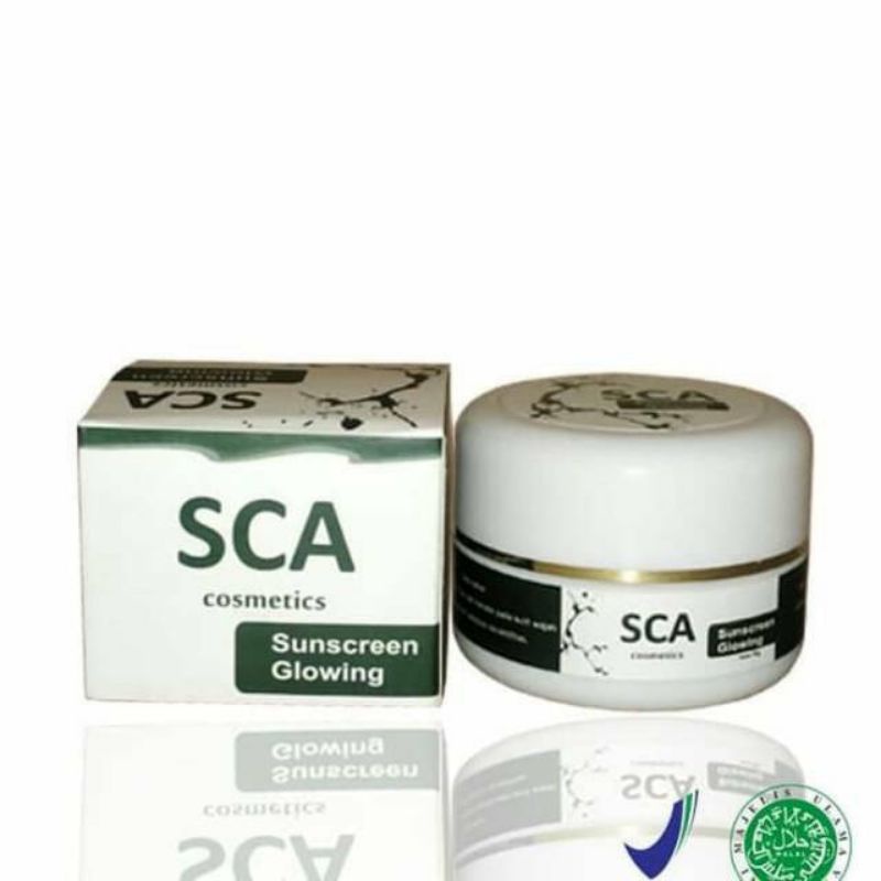 SCA Sunscreen Glowing 10gr | SCA Sunscreen Oil Free 10gr