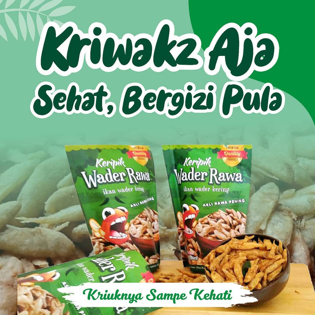 

Kripik Wader 100gr Makanan Ringan Kripik pedas Makanan Kripik ikan goreng ||KERIPIK IKAN ENAK GURIH|