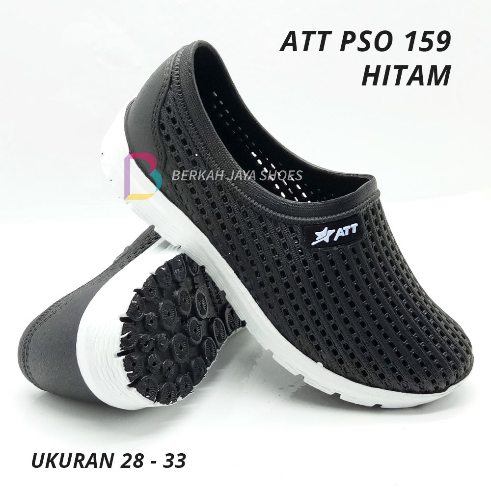 Sepatu Anak Karet - Sepatu Slip On Karet Anak Laki - Laki ATT PSO 159 - Anti Slip &amp; Anti Air