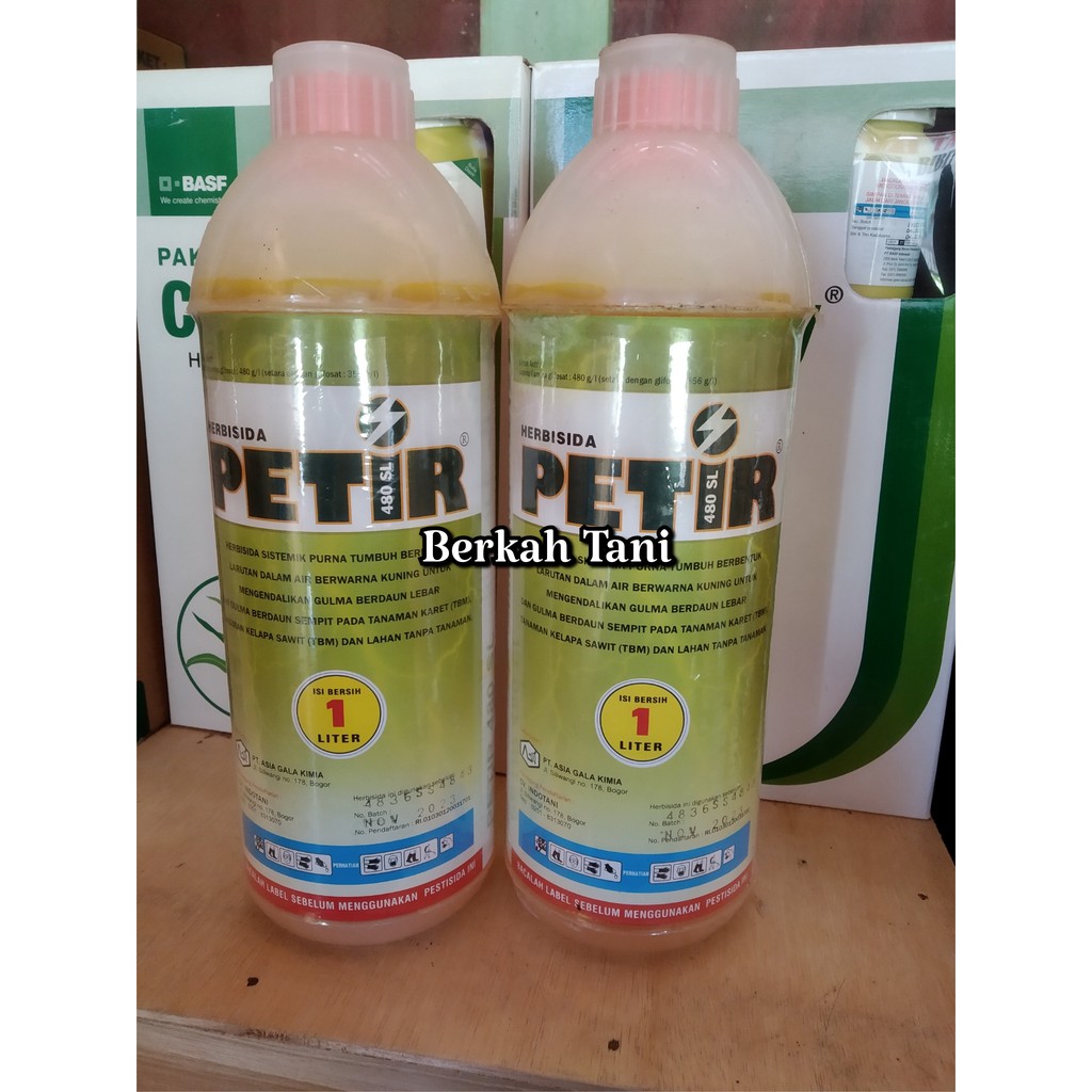 Herbisida Petir 480SL Pengendali Gulma 1 Liter/Obat Rumput Petir Pembasmi Rumput Liar 1 Liter