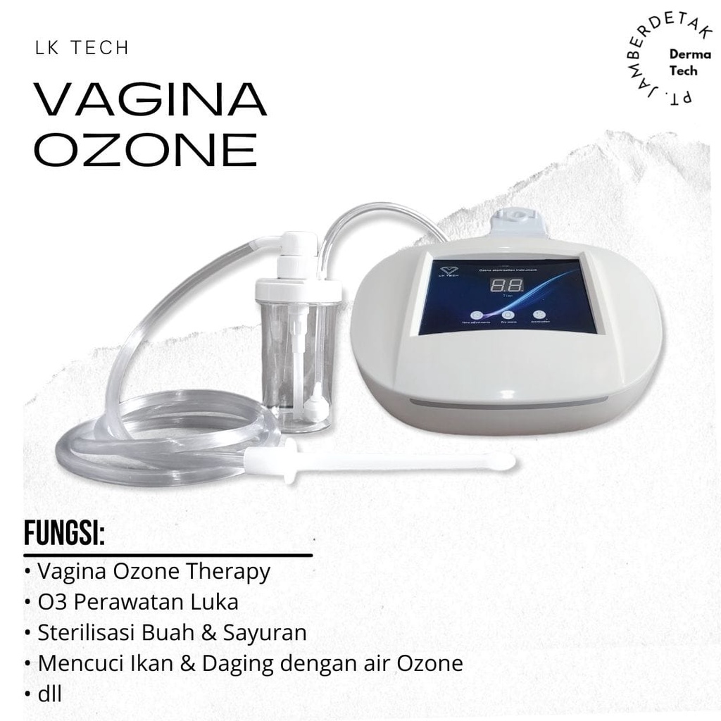 vagina ozon ozone ozonizer terapi steril luka keputihan dll