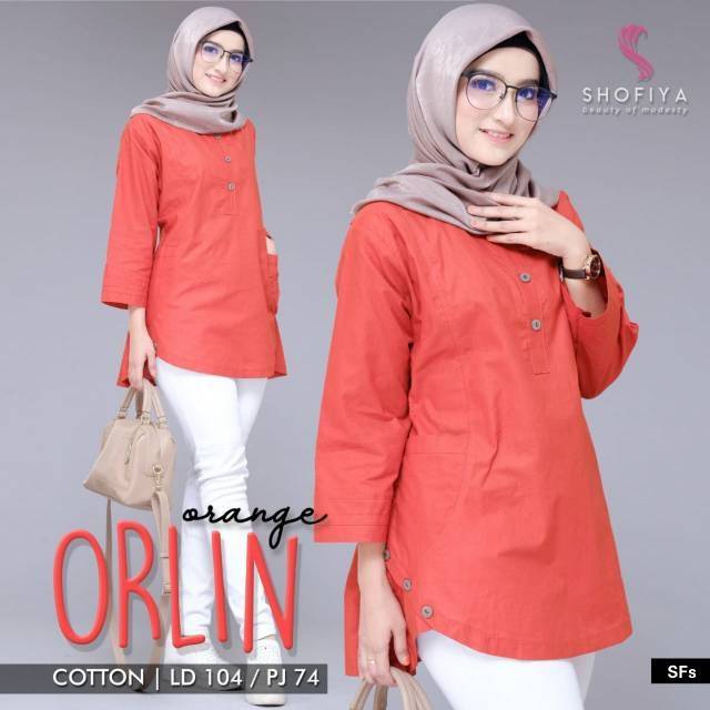 Orlin Tunik atasan wanita by Shofiya