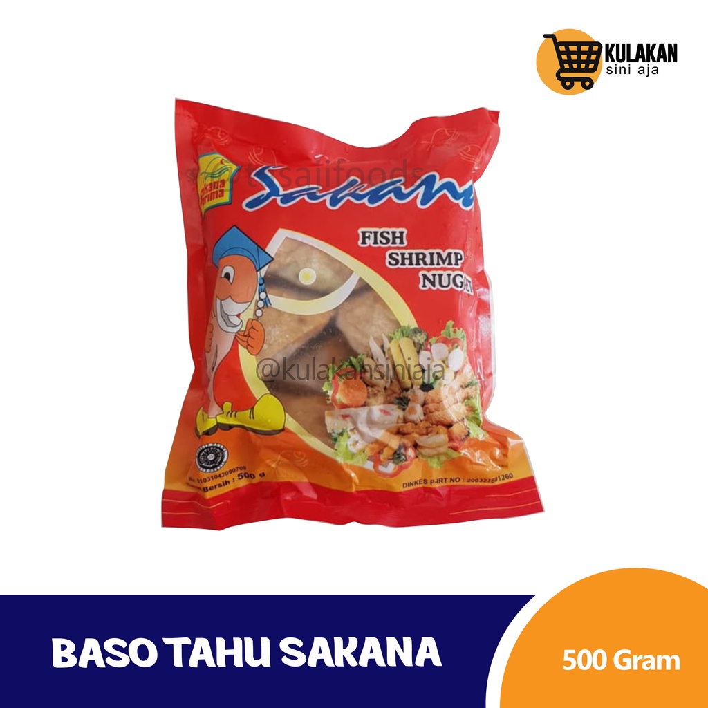 

Baso Tahu Ikan Sakana 500 Gram