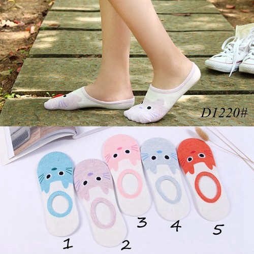 Kaos kaki dibawah mata kaki pendek Hidden socks/D1220