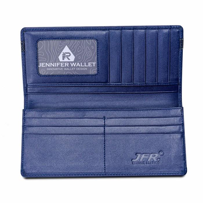 DOMPET PRIA PANJANG KULIT ASLI BRANDED JFR DOMPET PRIA WANITA