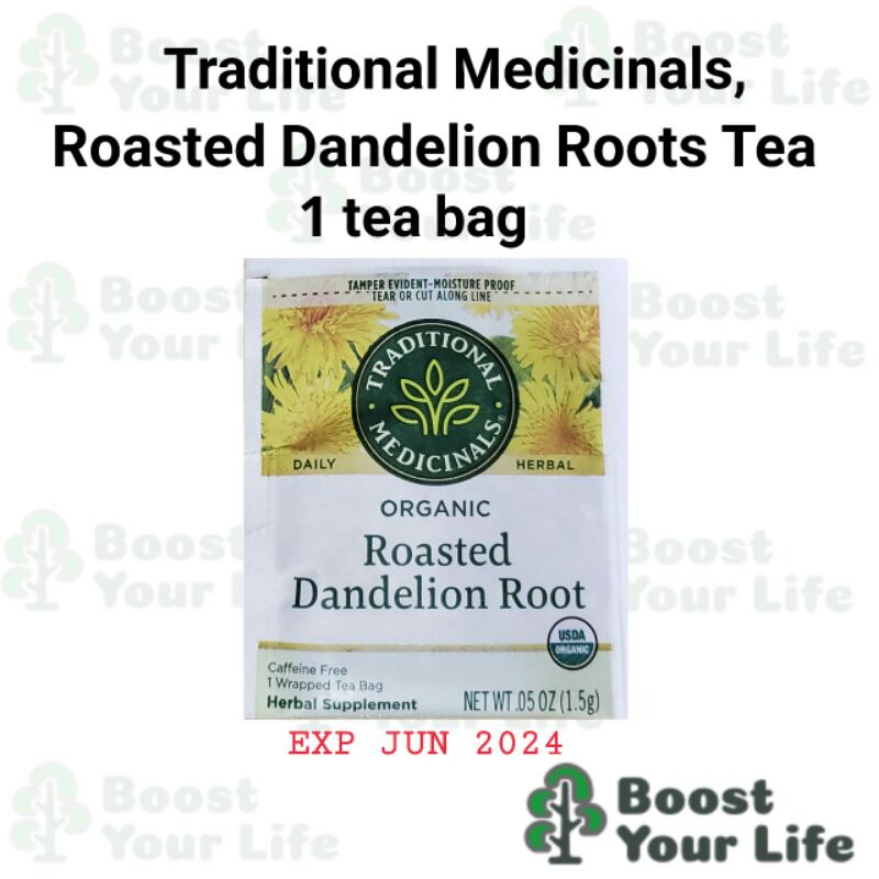 

Traditional Medicinals Organic Roasted Dandelion Root, 1 tea bag