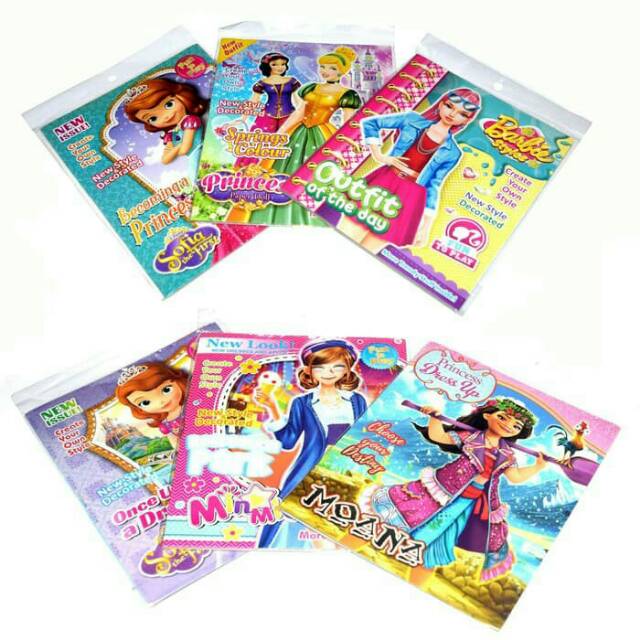 DG Mainan anak perempuan gambar gambaran BP Imajinatif murah