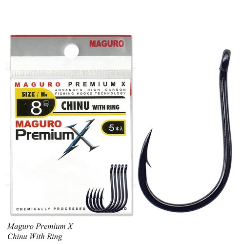 MATA PANCING MAGURO PREMIUM X CHINU with RING (BLACK Lubang)