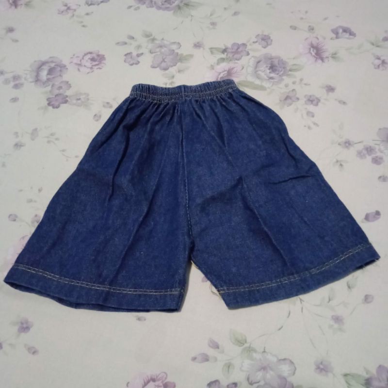 Preloved Celana Pendek Jeans Hipofant Baby size S bayi 3-6bln