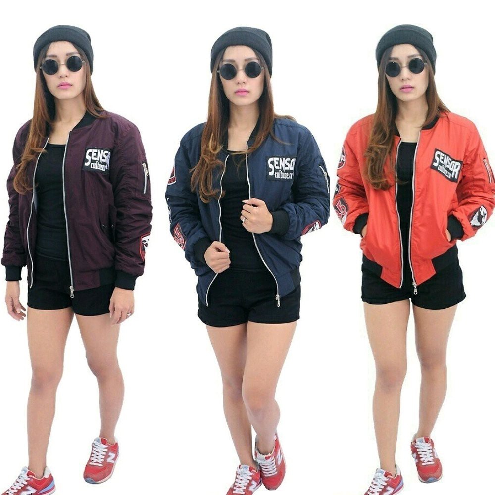 Termurah jaket bomber motif wanita - jaket bomber wanita - jaket bomber cewe Berkualitas