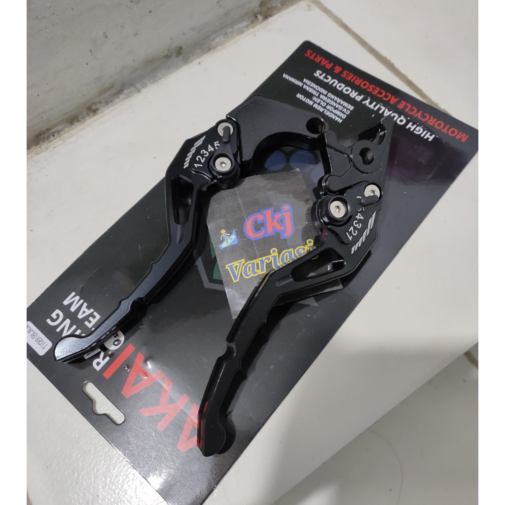 HANDLE REM DAN KOPLING VARIASI FULL CNC UNTUK TIGER / VERGA / CB150R / SATRIA FU