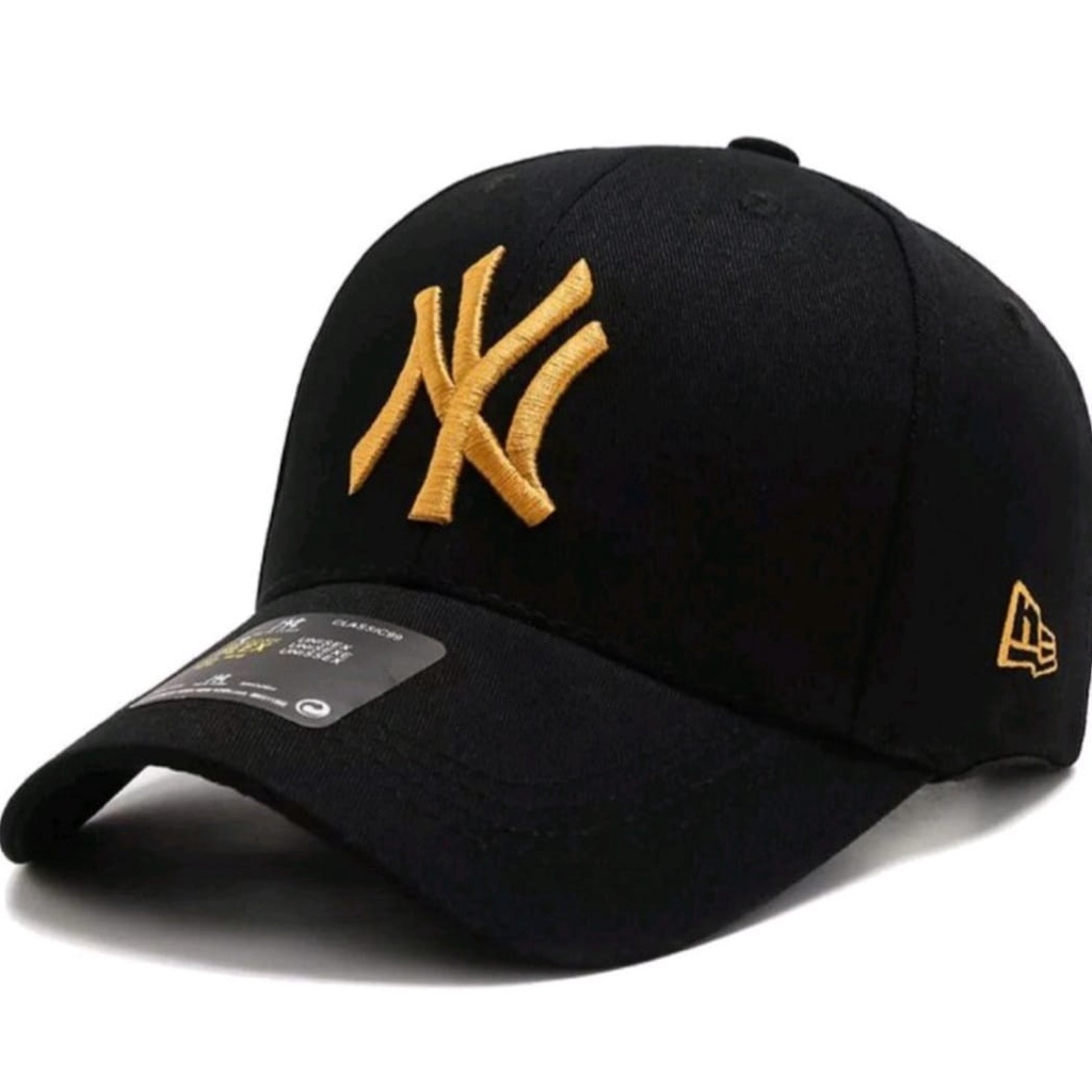 Topi baseball distro Pria New York ( NY ) terbaru 2021Japan dril/ Topi baseball distro kekinian cap