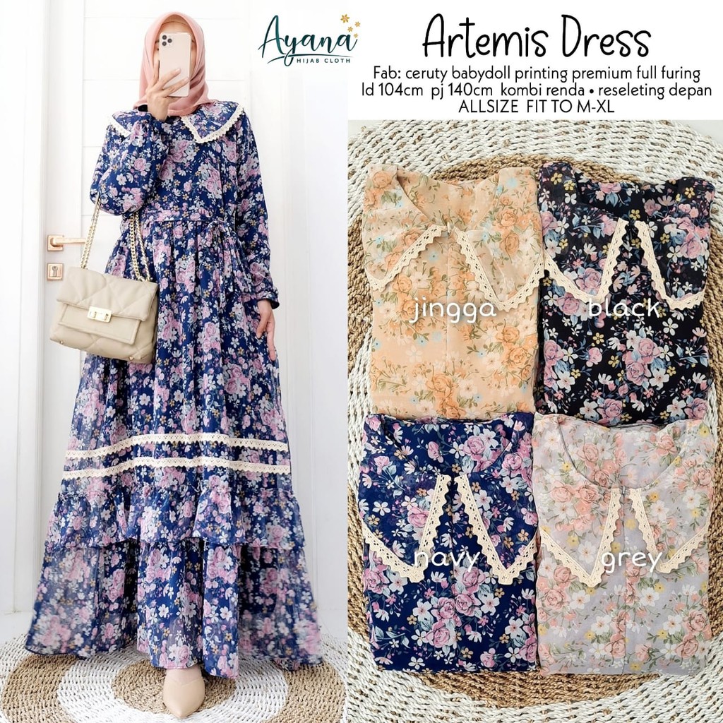 gamis artemis dress ayana