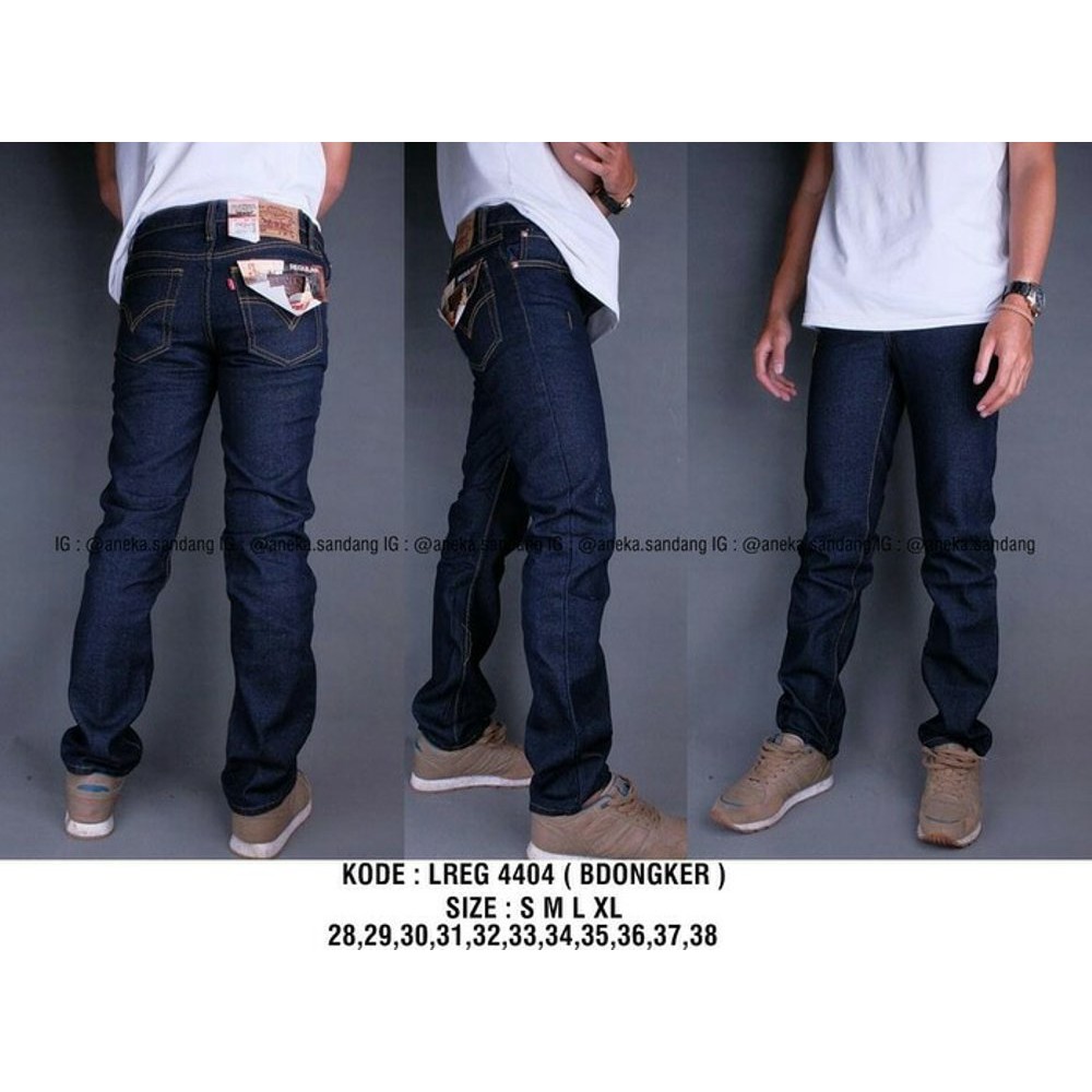 PREMIUM  Celana Jeans Levis Standar / Jeans Pria PREMIUM