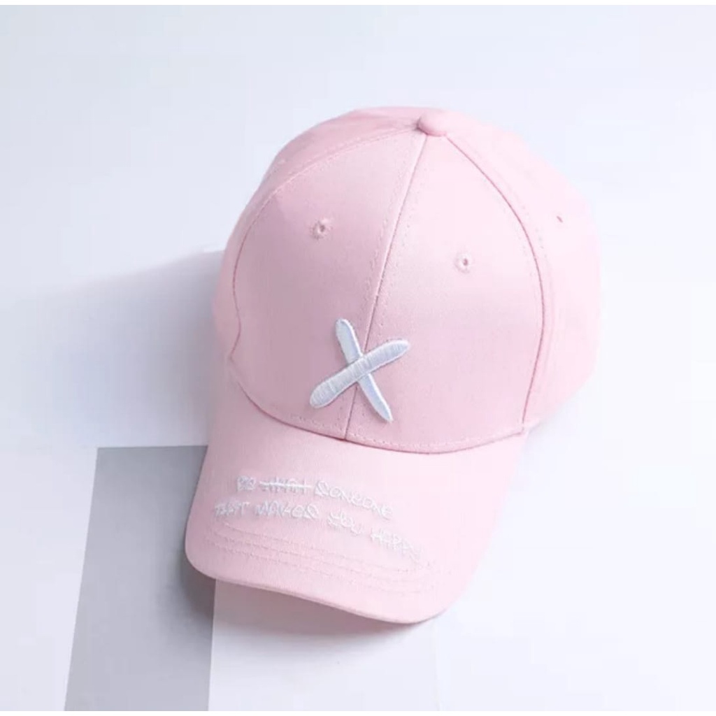 Topi Baseball Import X Sport Korea Topi Baseball Pria/Wanita X HATTERBARU