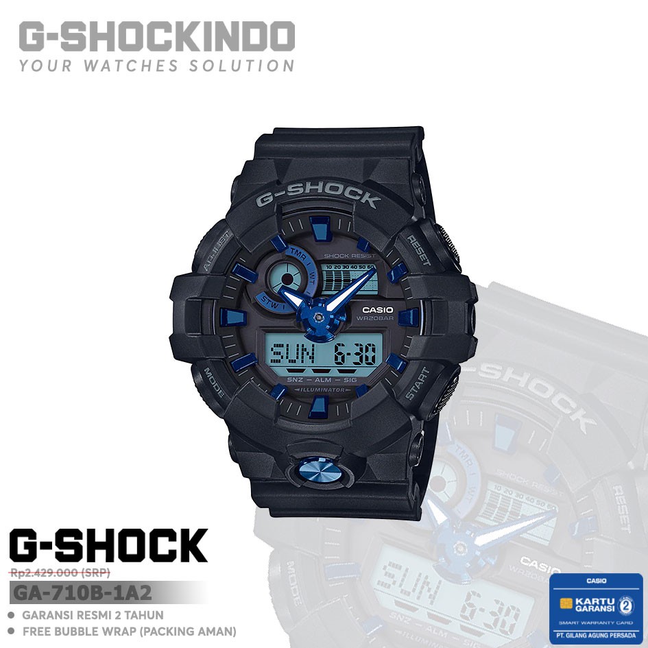 Casio G-Shock GA-710B-1A2 / GA-710B-1A2DR Original
