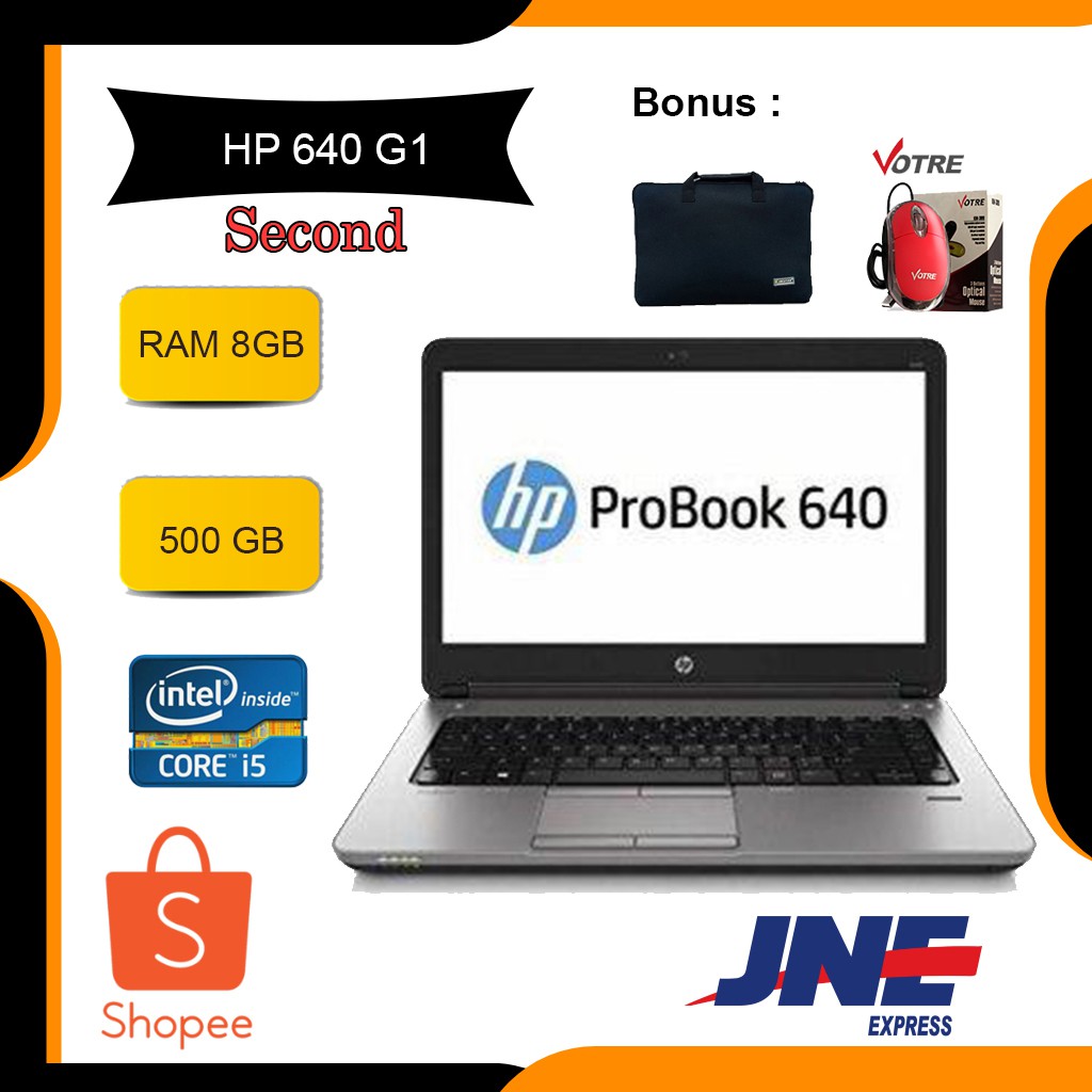 Laptop Hp 640 G1 Core I5 Ram 8gb Hdd 500gb Bergaransi Berkualitas Tinggi Laptop Kuliah Shopee Indonesia