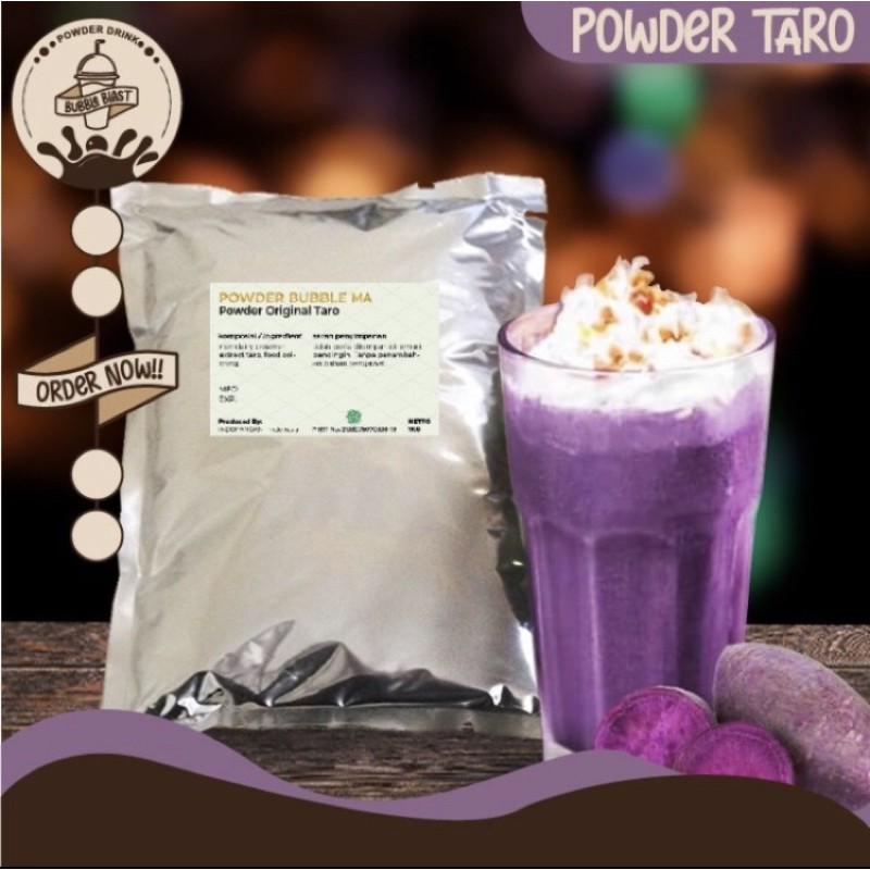 

Taro Powder Drink / Bubuk Minuman Premium 1Kg