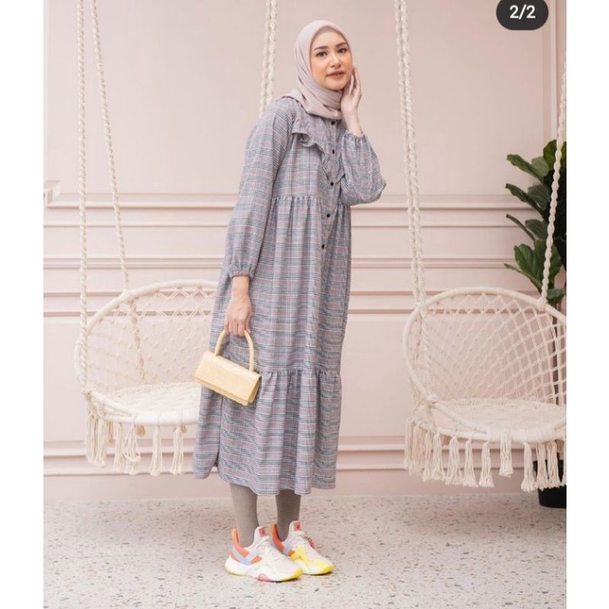 HAYYA SALWA RED  BY HAIDEEORLIN