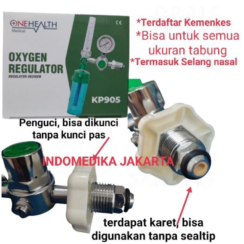 regulator tabung oksigen/regulator oksigen/alat bantu nafas