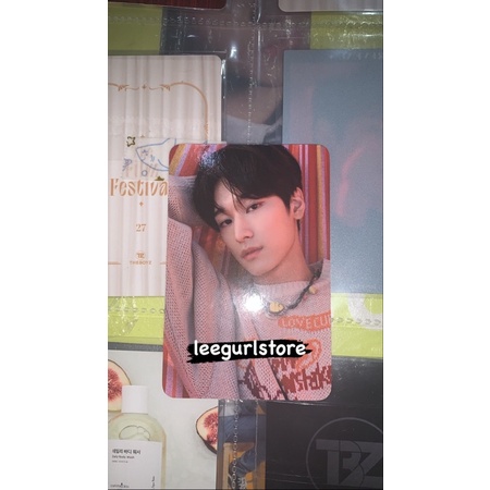 The boyz juyeon pc dazed photocard