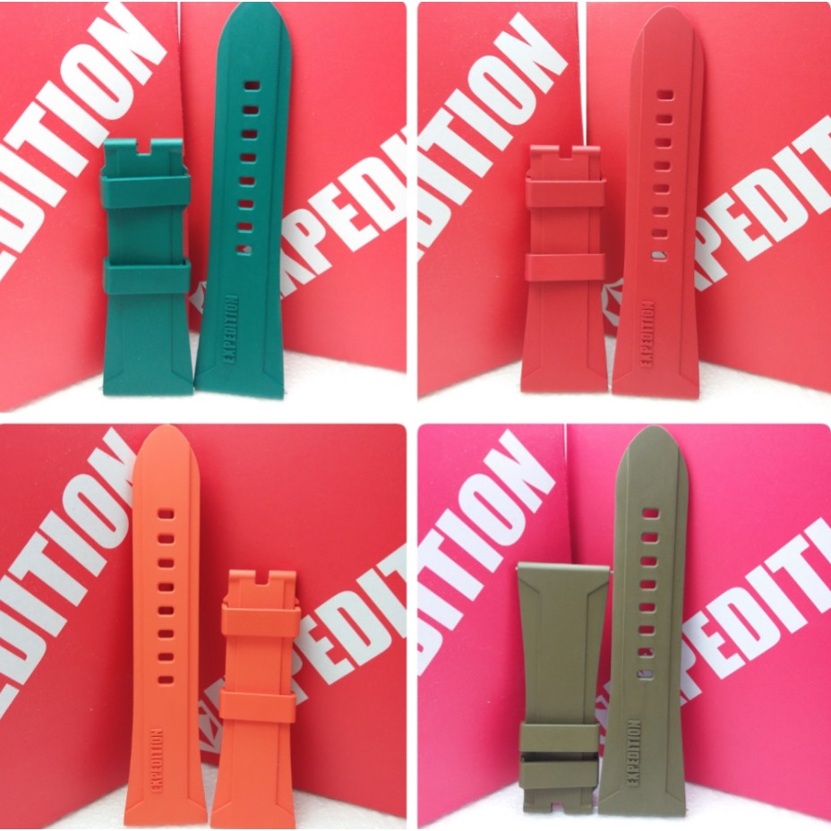 TALI RUBBER JAM TANGAN PRIA EXPEDITION E 6757 E6757 MC ORIGINAL