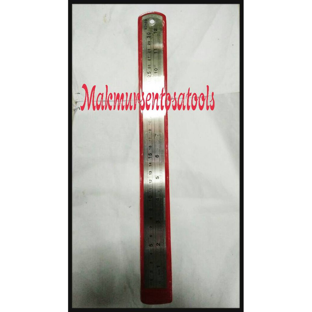 

PENGARIS BESI STAINLESS STEEL 30CM TEBAL