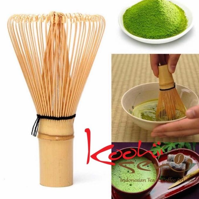

[ COD ] Chasen Matcha Whisk Bamboo - Pengaduk Matcha Teh Hijau Green Tea TERPERCAYA Kode 718