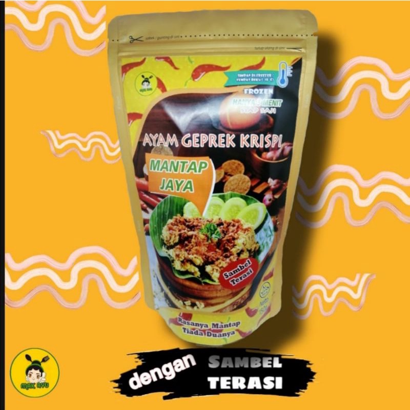 

Mak Ayu Food Ayam Geprek Mantap Jaya dengan Sambel Terasi