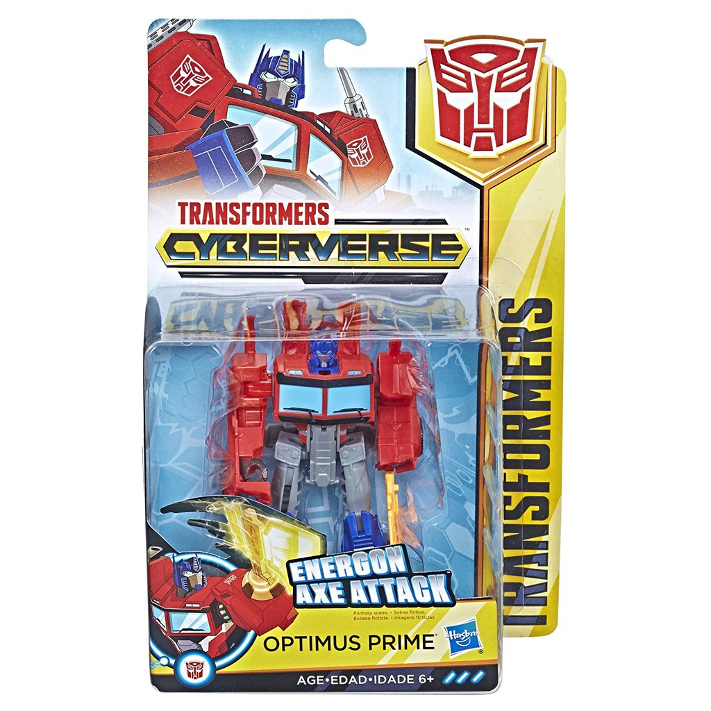 TRANSFORMERS Cyberverse Warrior Class Optimus Prime Figure