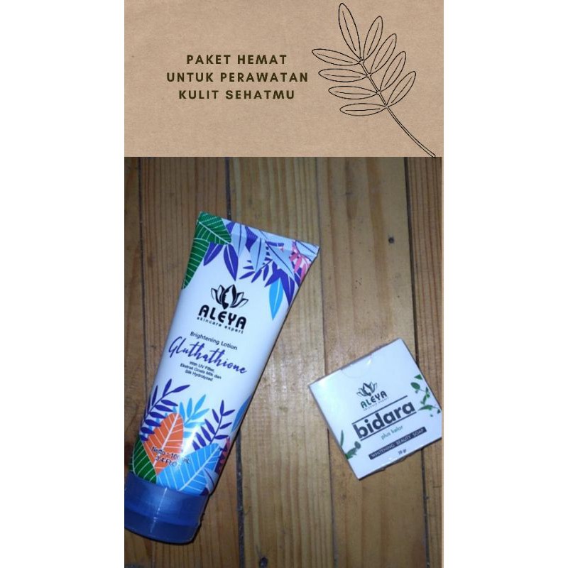 paket hemat aleya skincare / sabun bidara aleya / lotion aleya / 100%BPOM