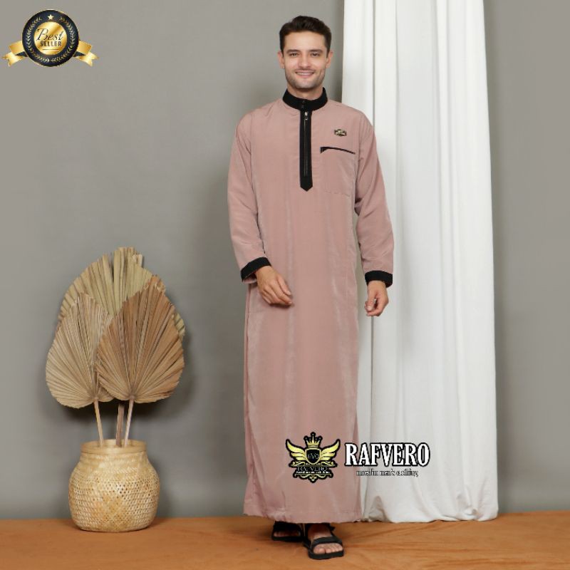 Jubah Pria Al Affa - Jubah Pria - Jubah RAFVERO ORIGINAL - Jubah Terbaru - Jubah Bisa COD