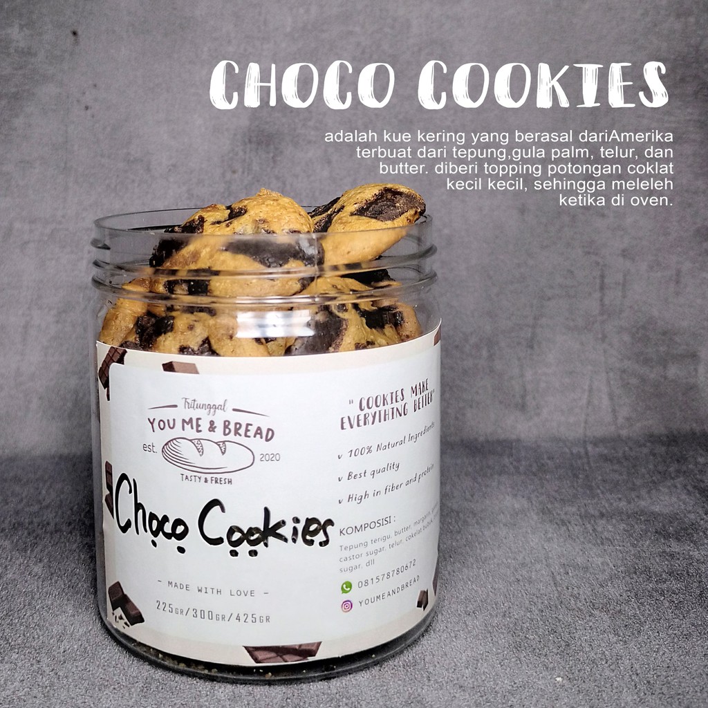 

CHOCO COOKIES KUE KERING/COOKIES LEBARAN HAMPERS PARCEL LEBARAN PREMIUM MURAH CHOCO COOKIES