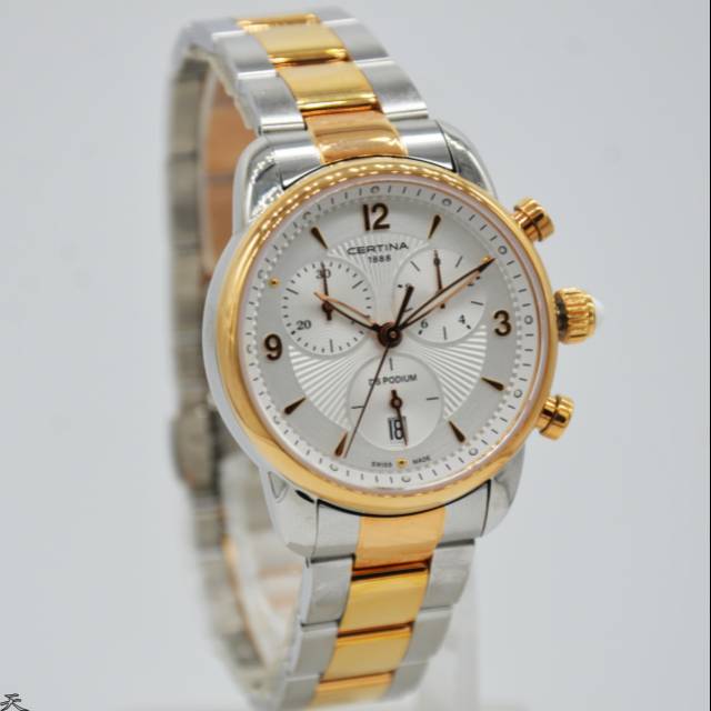 Jam Tangan Wanita Certina C025.217.22.017.00 Rantai Original Swiss made