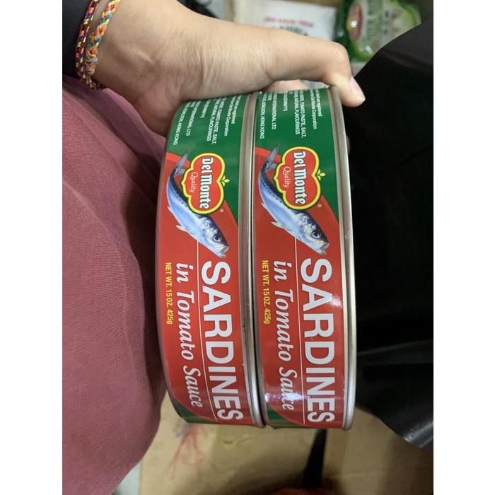 

Kaleng | Ikan Sarden Delmonte 425Gram