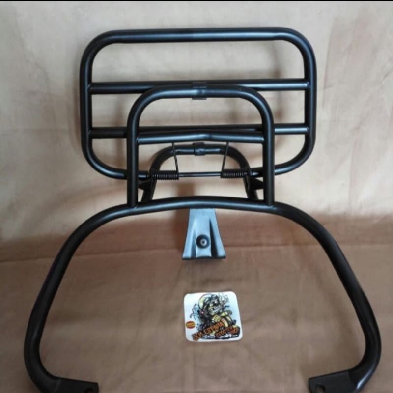 BACKRACK VESPA SILVER DAN SCOOPY