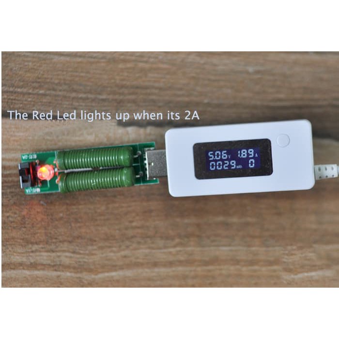 2A USB Load Tester / USB Current Tester / Dummy Load