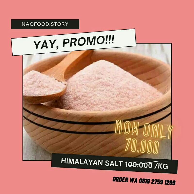 

Himalayan salt promo 1kg