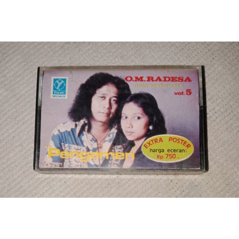 Kaset Pita Mansyur S & Magdalena O.M RADESA VOL 5 album Pengamen